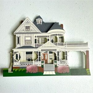 1996 Shepard House Mobile, Alabama Handmade Shelia's Collectible Wooden Houses